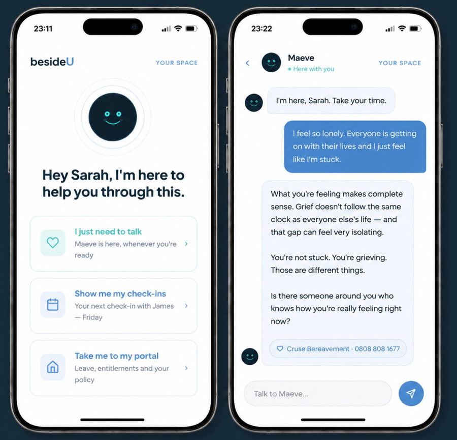 Maeve — supporting Sarah through bereavement